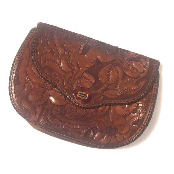 Vintage | Tooled Leather Bag - Picture 2 of 7